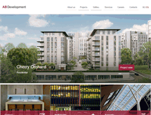 Tablet Screenshot of abdevelopment.com